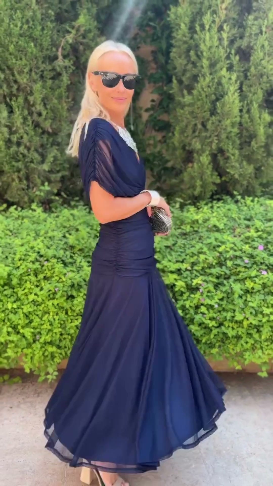 Avery - Elegant Blue Dress