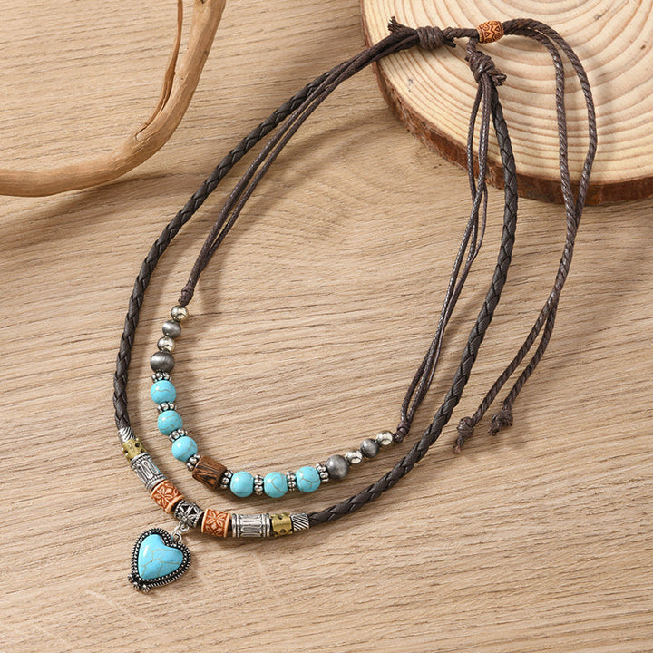 Collier Pendentif Bohème Vintage