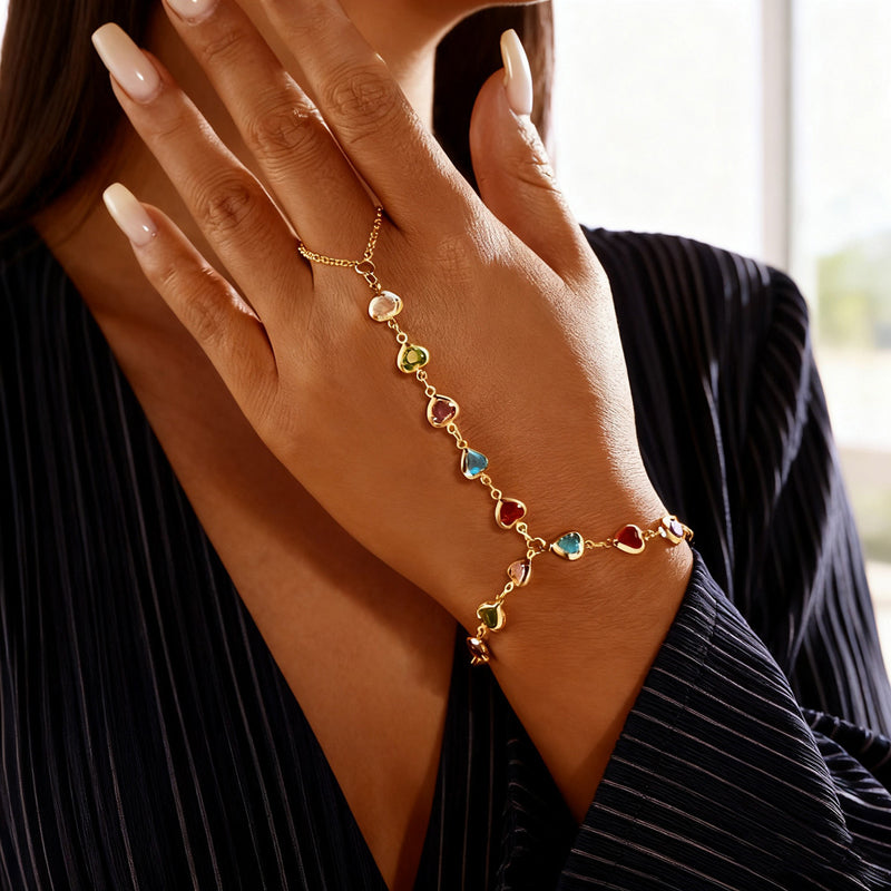 Bracelet Coeur Vintage