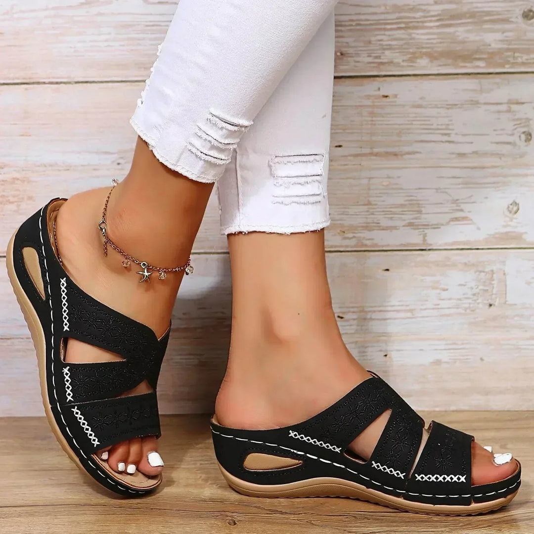 Sandales orthopédiques chic