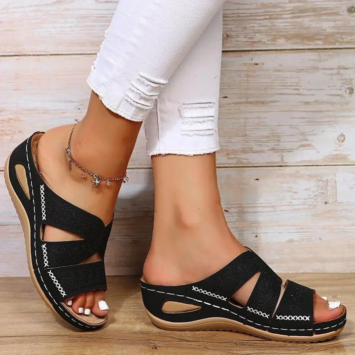 Sandales orthopédiques chic