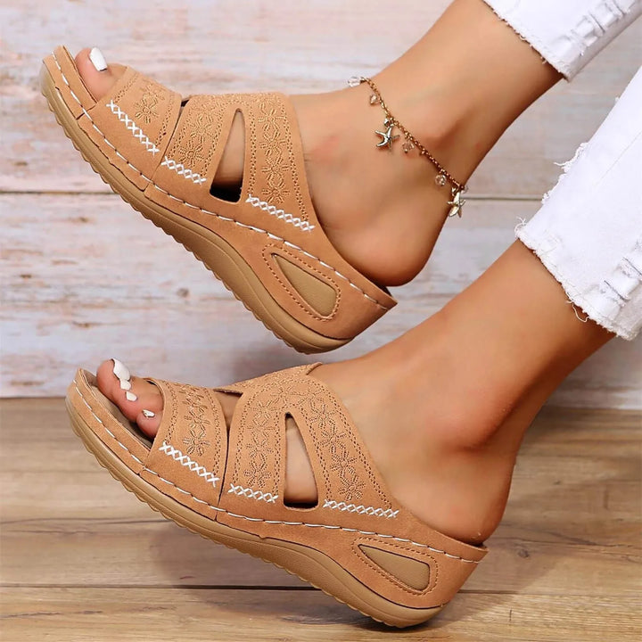 Sandales orthopédiques chic