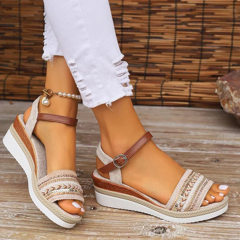Sandales d'été bohème chic