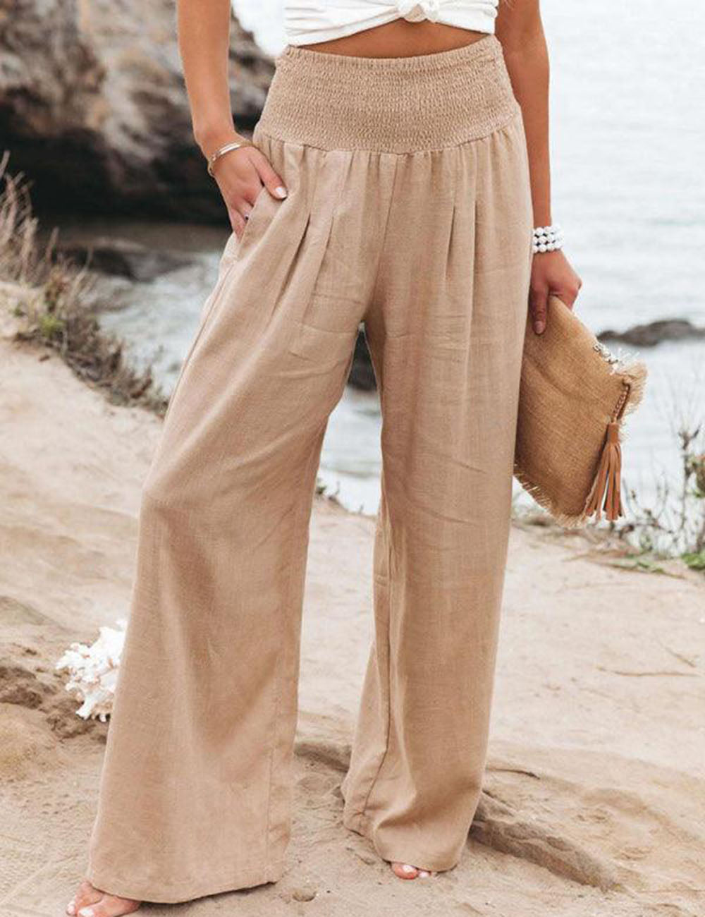 Pantalon large