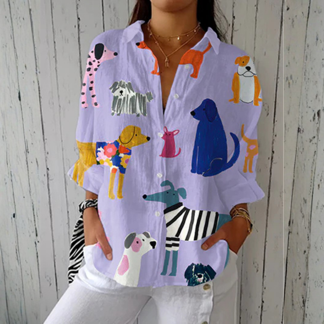 Rachel™ | Blouse prairie en fleurs
