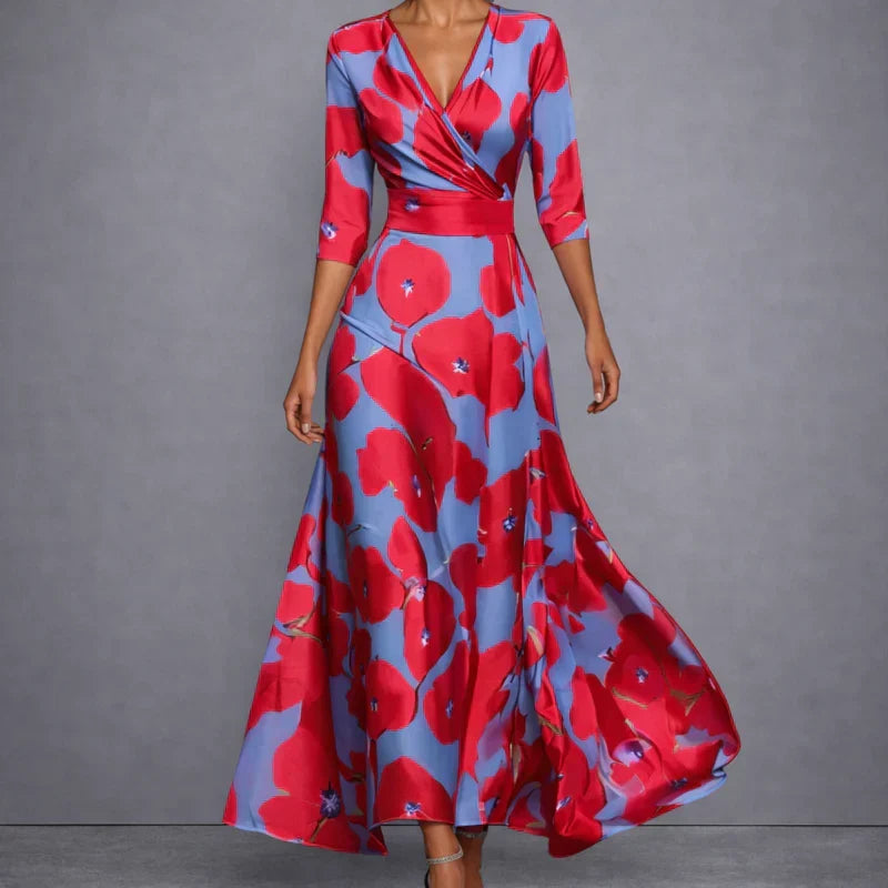 CALLA™ | Robe Maxi Florale Élégante