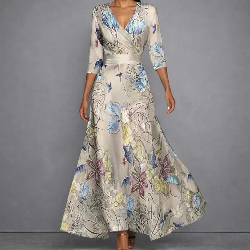 CALLA™ | Robe Maxi Florale Élégante