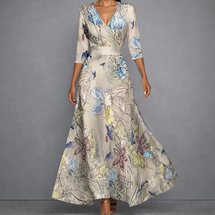 CALLA™ | Robe Maxi Florale Élégante