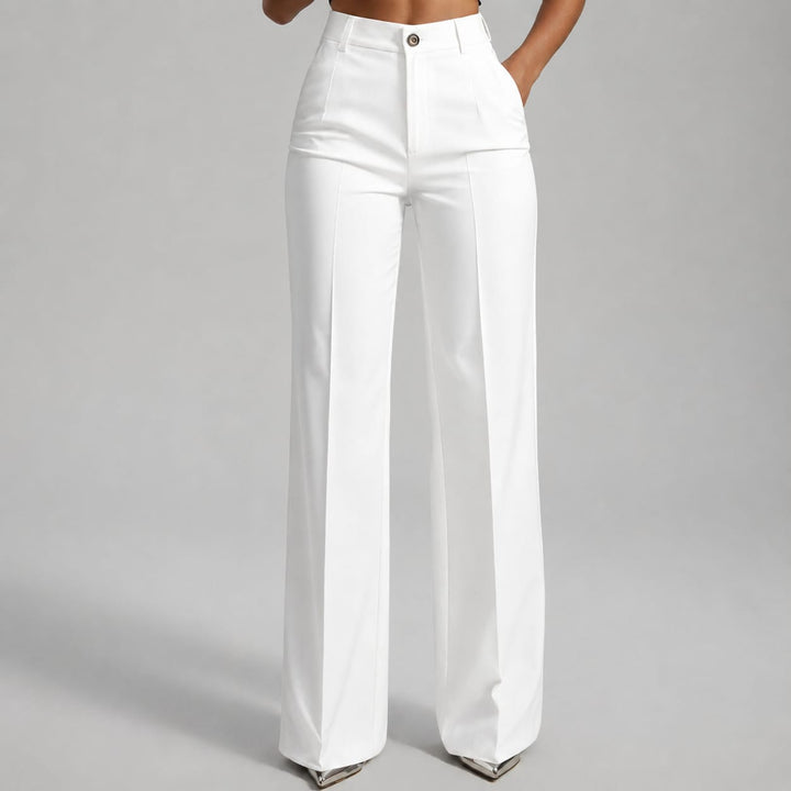Emilia – Pantalon taille haute élégant