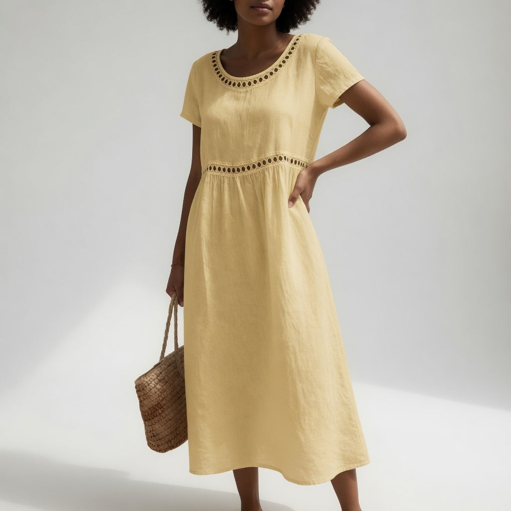 LOUISE™ | Robe Brodée Élégante
