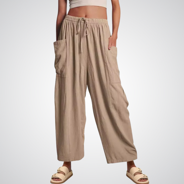 ELENA | Pantalon confort à jambes larges