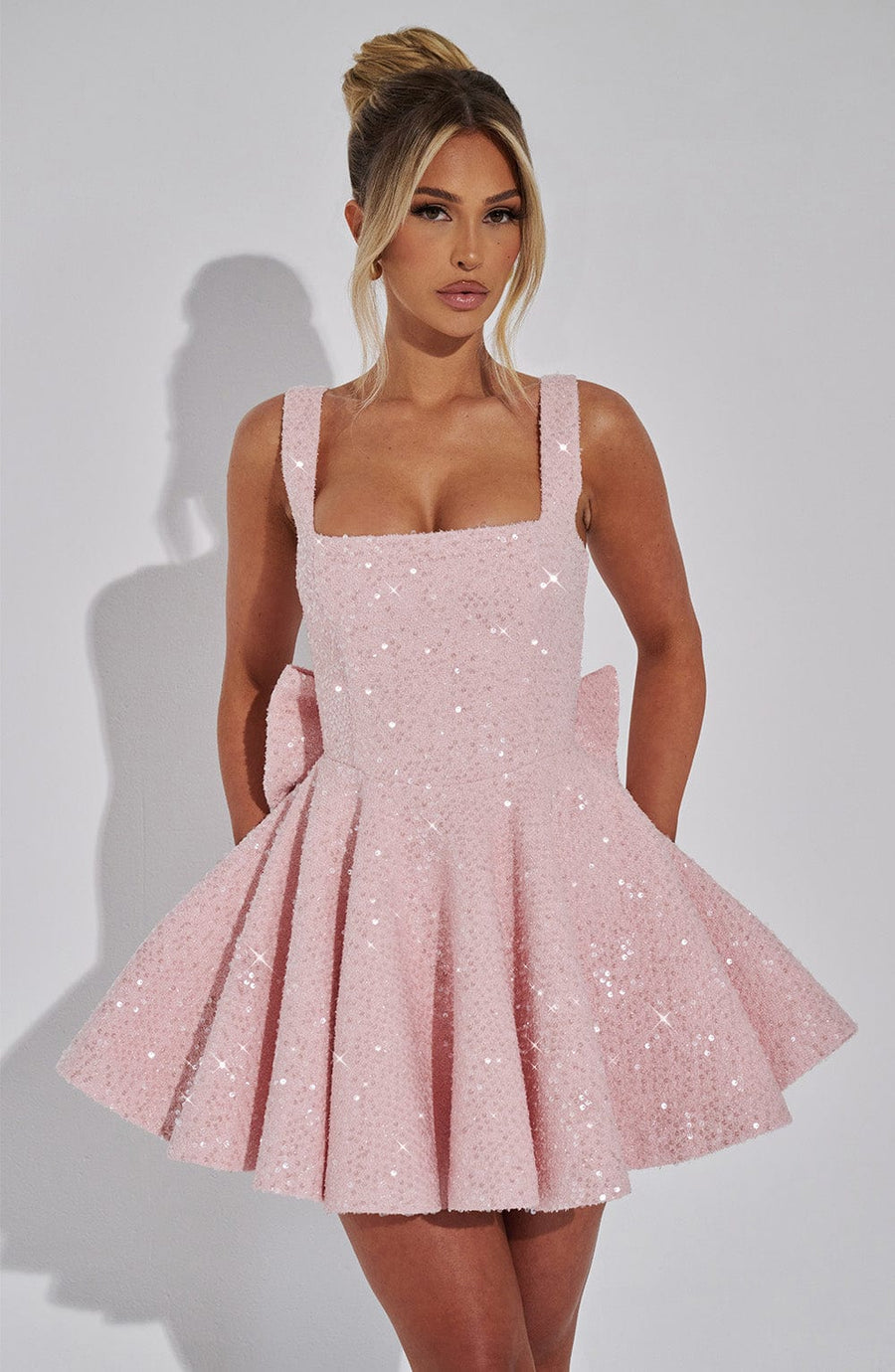 Romy | Dazzling Bow Dress