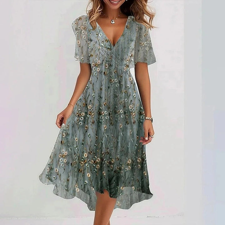 OBÉLIA™ | Robe Élégante Rayonnante