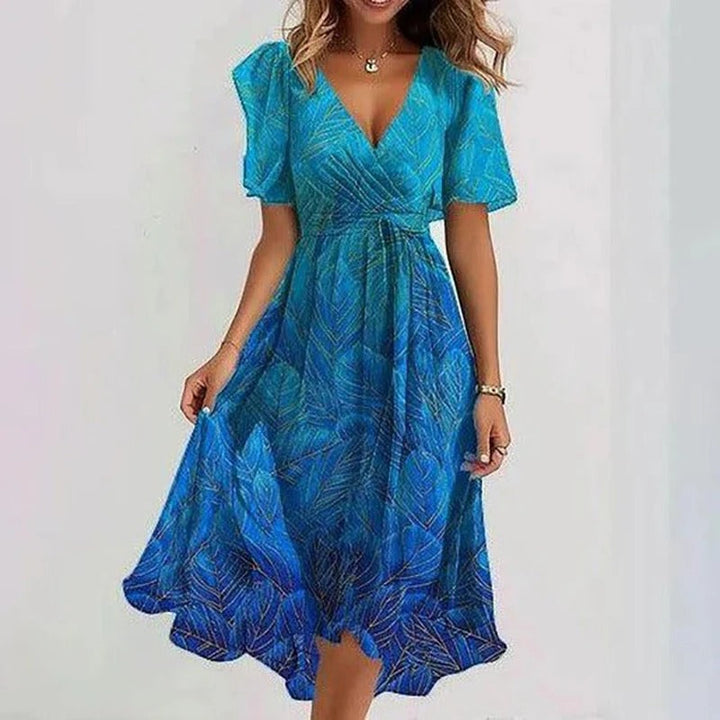 OBÉLIA™ | Robe Élégante Rayonnante