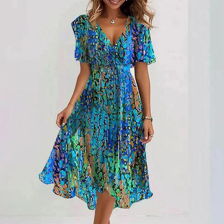 OBÉLIA™ | Robe Élégante Rayonnante