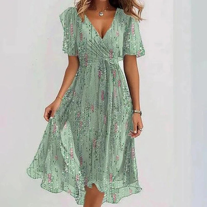 OBÉLIA™ | Robe Élégante Rayonnante