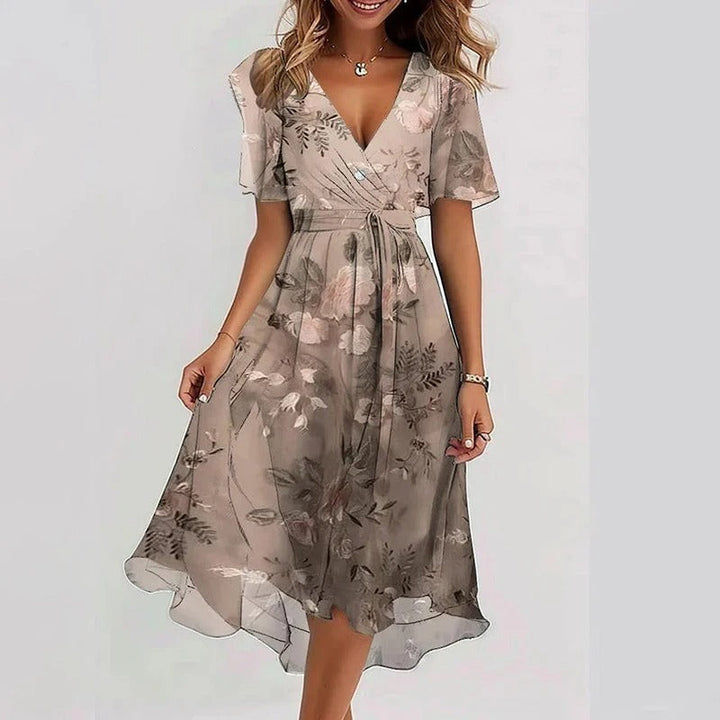 OBÉLIA™ | Robe Élégante Rayonnante