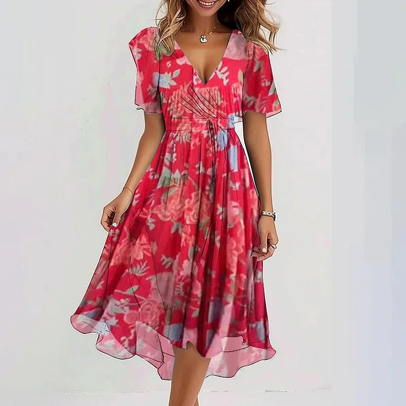 OBÉLIA™ | Robe Élégante Rayonnante