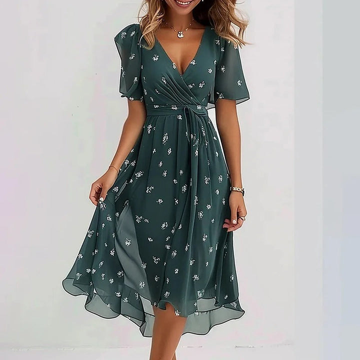 OBÉLIA™ | Robe Élégante Rayonnante