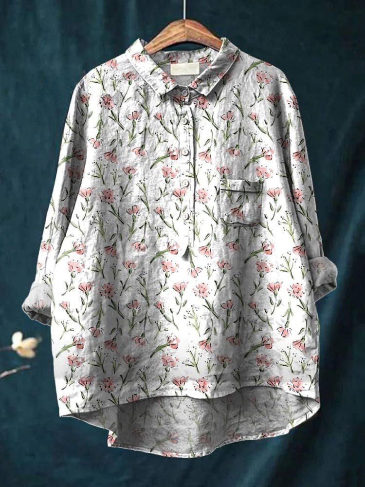 Emma | Chemise sérénité florale