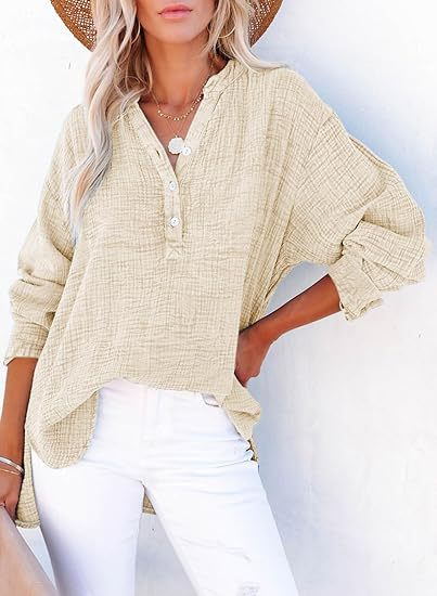 Clara | Blouse Légère Boutonnée Manches Longues