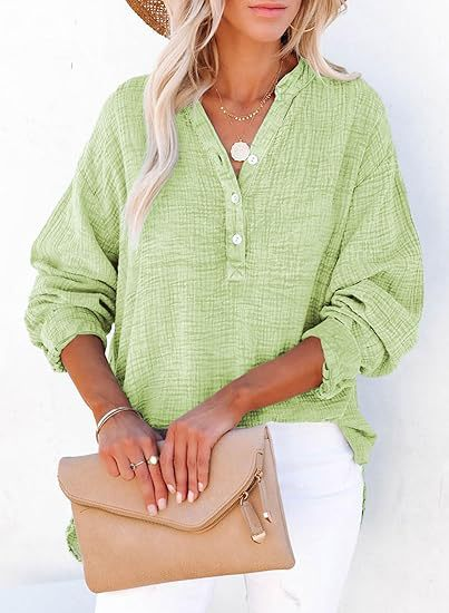 Clara | Blouse Légère Boutonnée Manches Longues