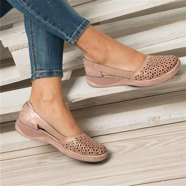 Marley | Mocassin Ajouré Confort & Largeur Adaptée