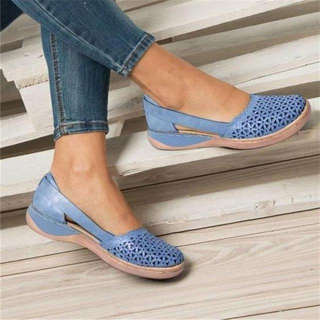 Marley | Mocassin Ajouré Confort & Largeur Adaptée