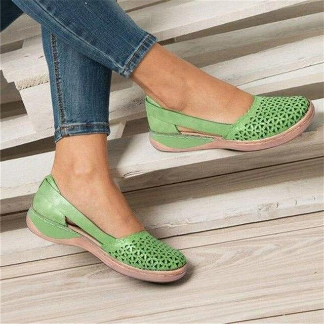 Marley | Mocassin Ajouré Confort & Largeur Adaptée