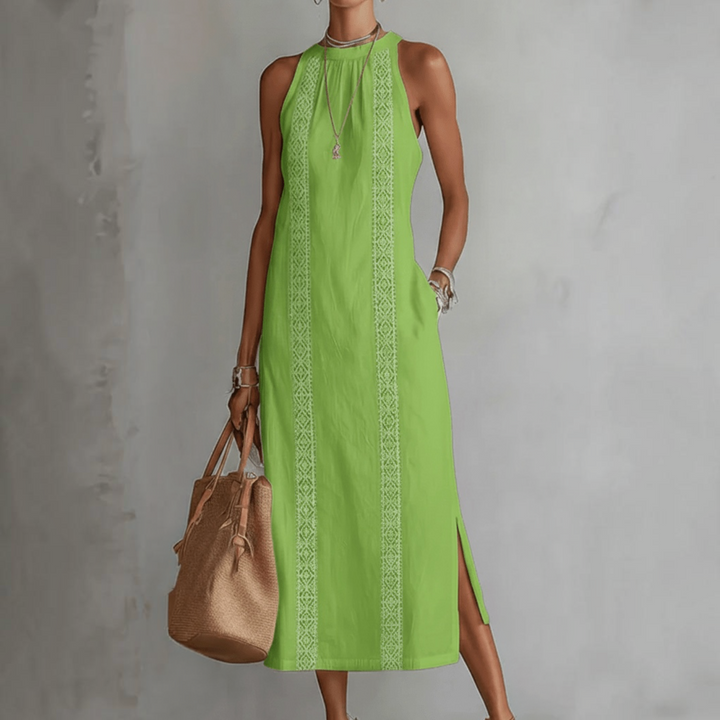 Livia™ | Robe Blanche Élégante pour l’Été