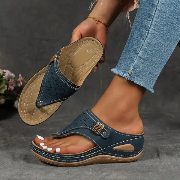 Sandales orthopédiques confortables colorées