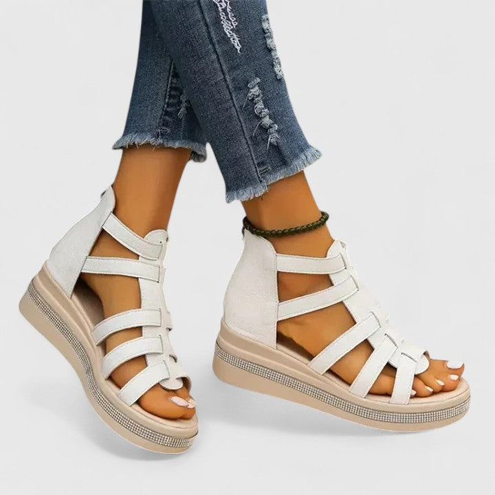 Kendall | Sandales orthopédiques avec strass