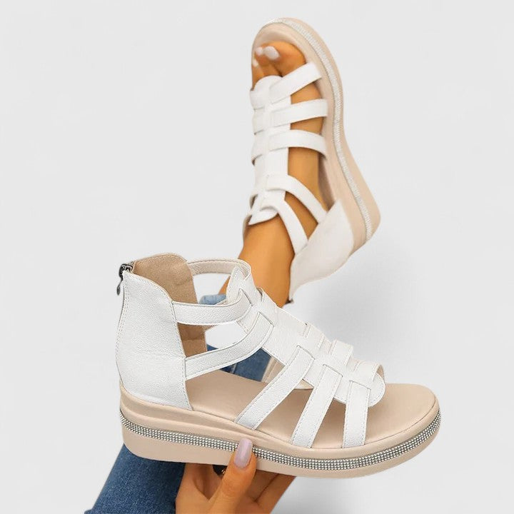 Kendall | Sandales orthopédiques avec strass