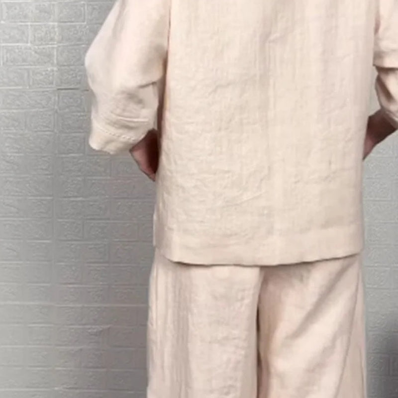 Noa | Ensemble Deux Pièces Minimaliste Ample
